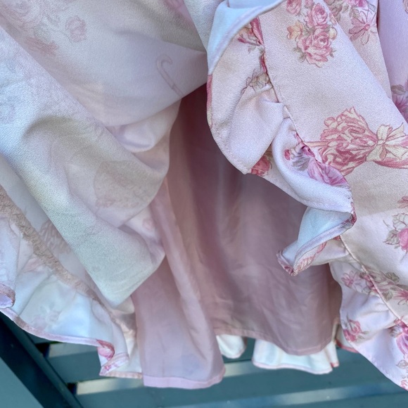 LIZ LISA pink parasol and floral patterned mini dress - Picture 6 of 10